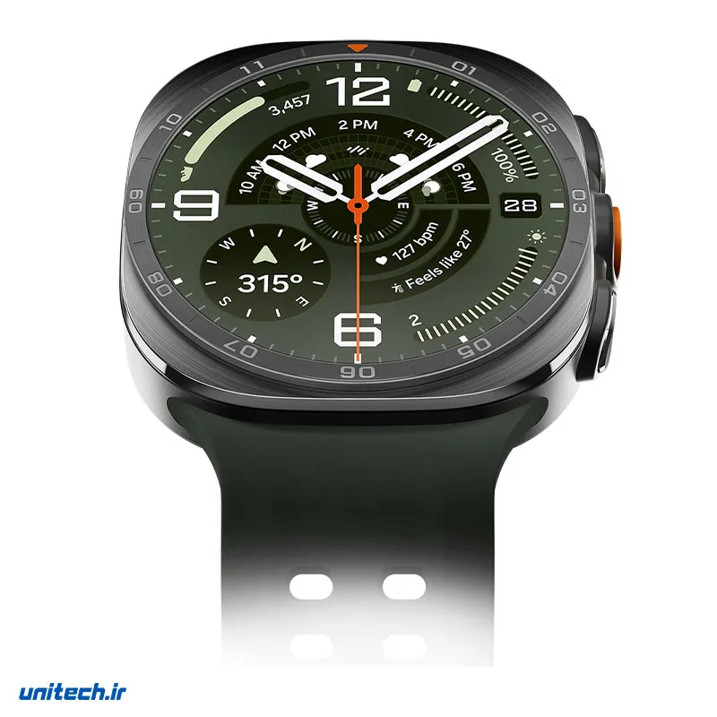 ساعت هوشمند 47 میلی متری سامسونگ مدل Galaxy Watch Ultra 2 با بند PeakForm8